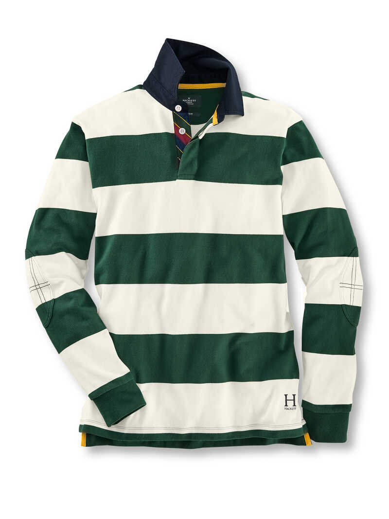 Rugby-Poloshirt Racing Green