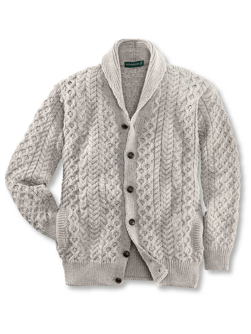 Aran-Herren-Cardigan