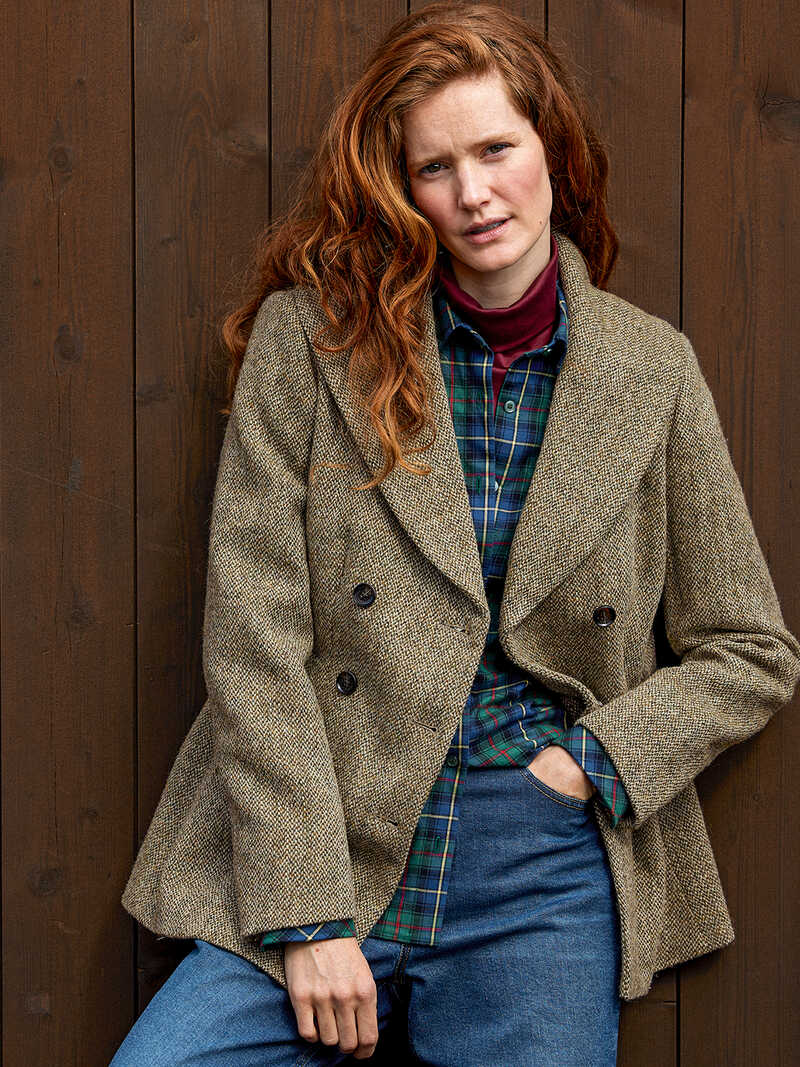 Harris-Tweed-Cabanjacke Kathy