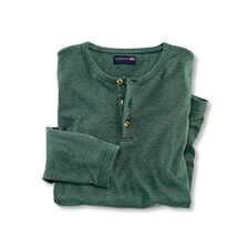 Henley-Shirt Matthew in British Racing Green