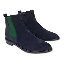 Damen Chelsea Boots Nubukleder