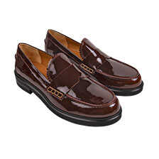 Lackleder-Pennyloafer